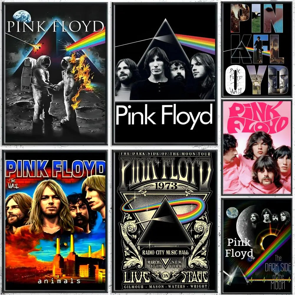 Pink Floyd 7-Poster Collection — Digital Download