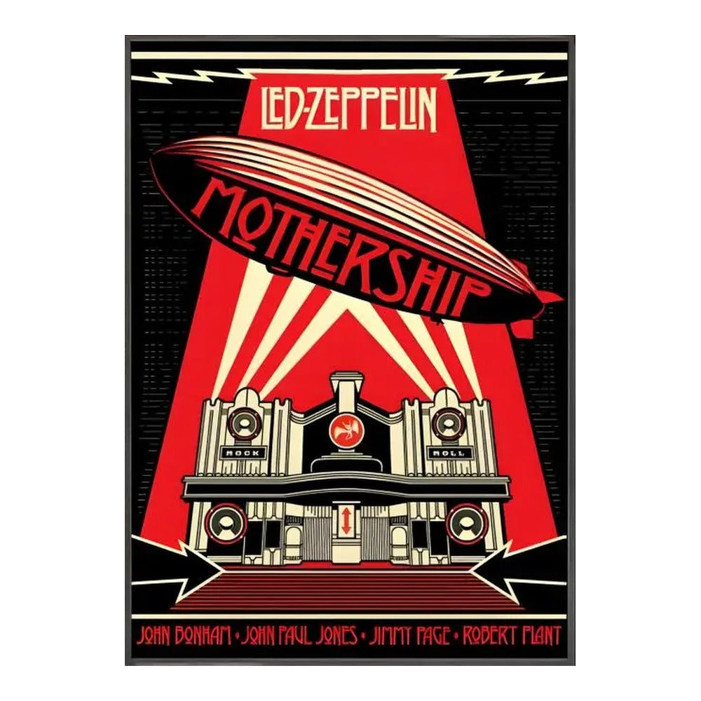 Led Zeppelin Mothership Poster — Digital Download